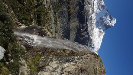 Cervin en arrivant sur Zermatt
