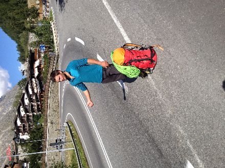 retour en stop à cham