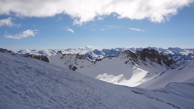 monté vers le Pic du Gazon