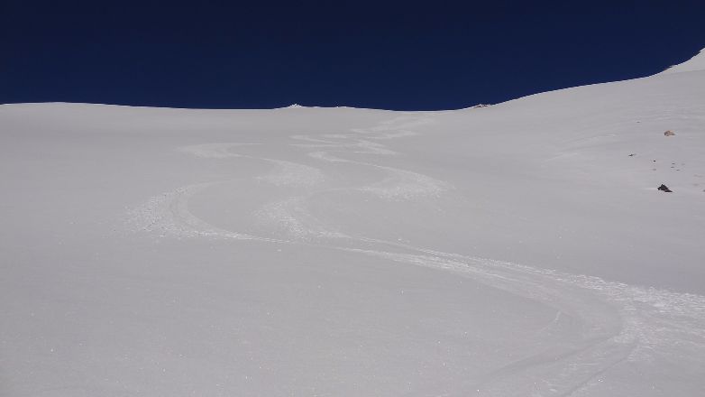 neige de rêve, 5cm de poudre