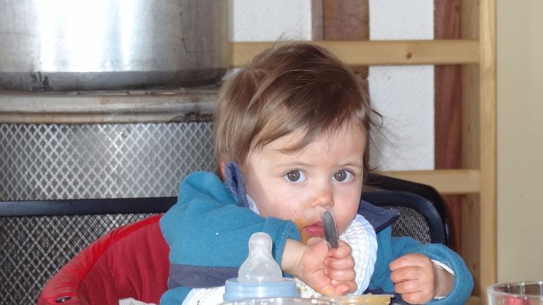 L'adorable gardienne!