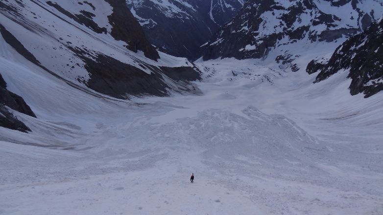 en montant vers le col des avantages