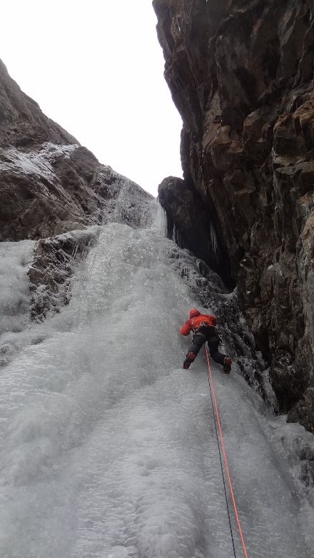 face nord un peu de glace