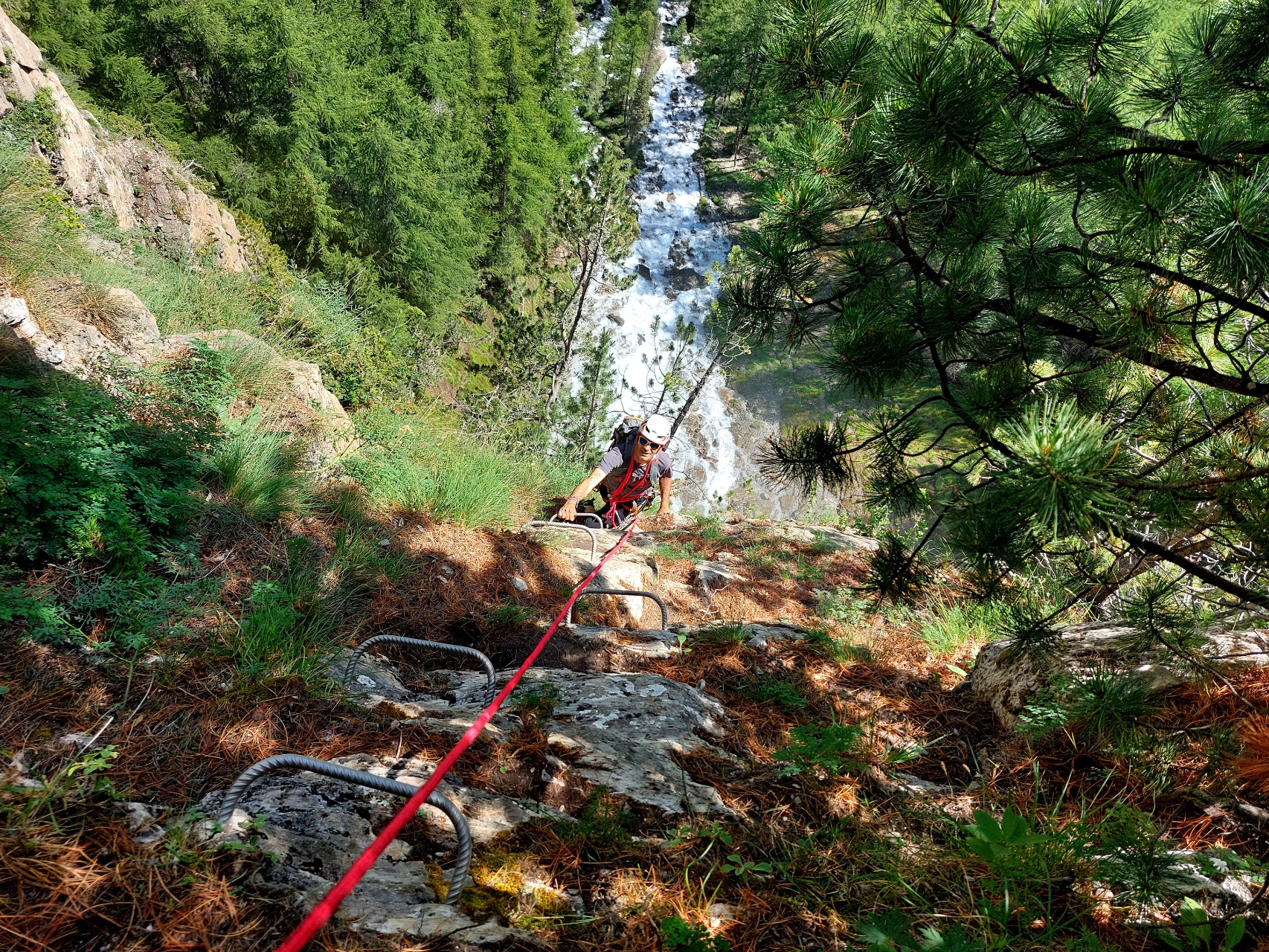 escalade sur barreaux