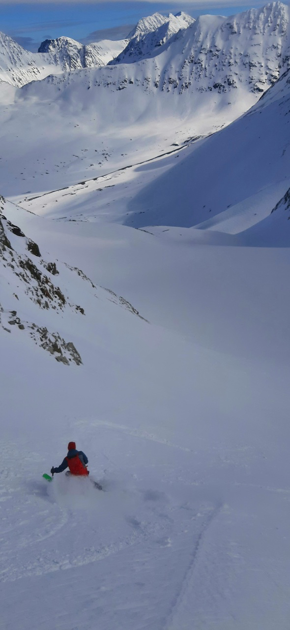 ski de rando Lyngen