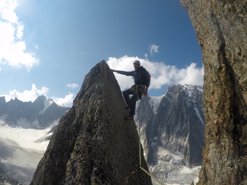 Passage gazeux à la sortie du Génépi
