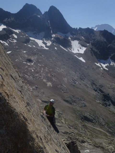 Vue sur le Rouget depuis la face sud