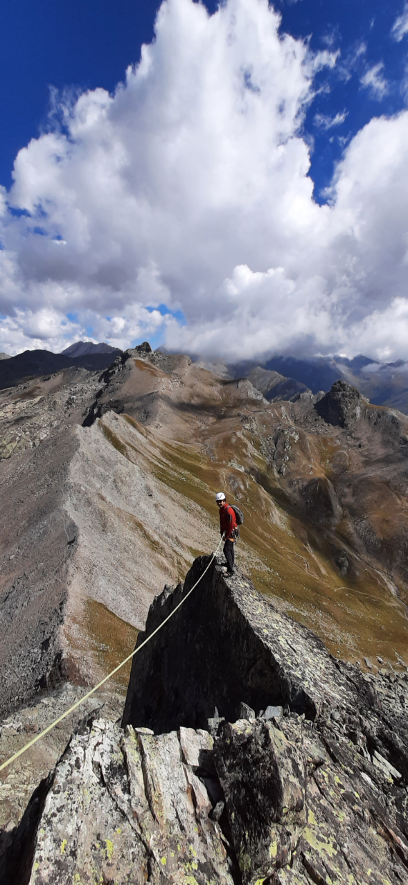 Sur l'arête entre France et Italie