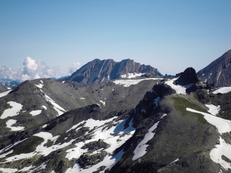 Vue sur la Taillante et sa Dance avec les Loups