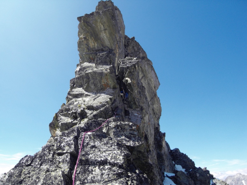 Une des dernière longueurs