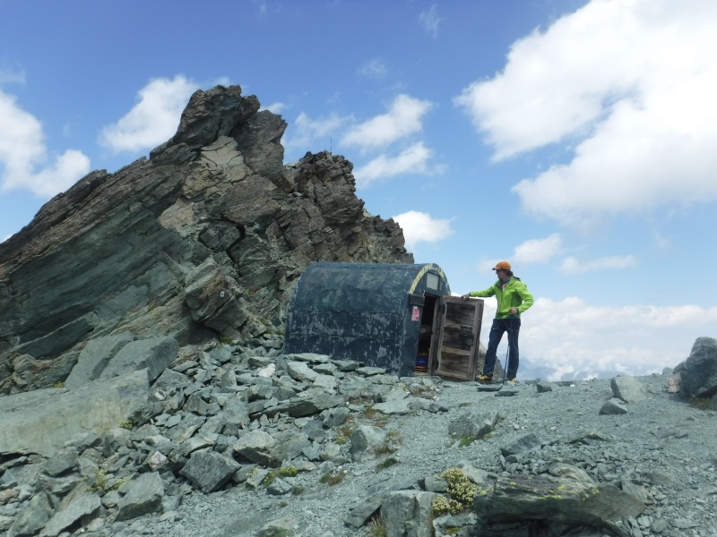 Bivouac a l'Italienne sur la pointe de Venise