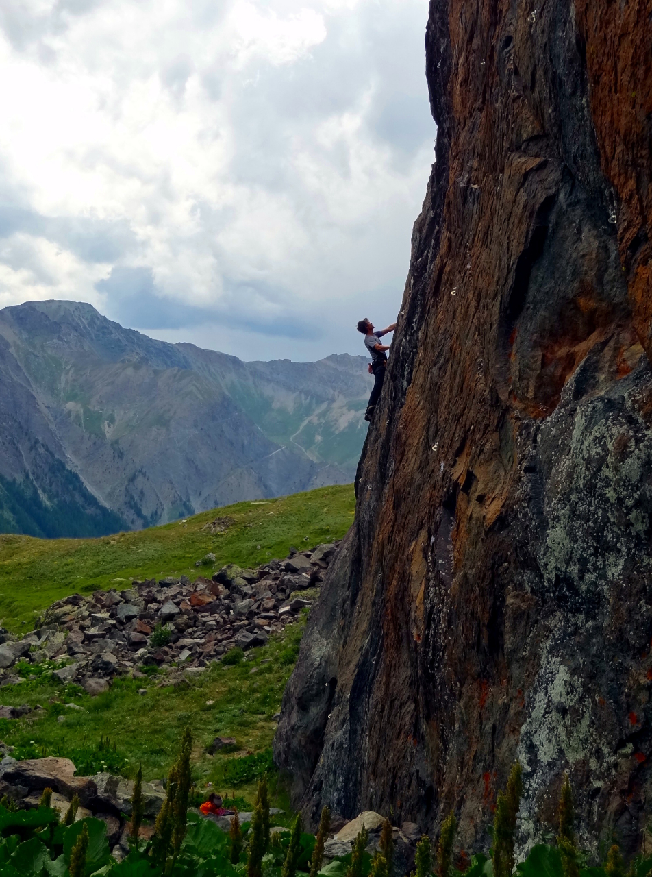 grimpe queyras la Blanche