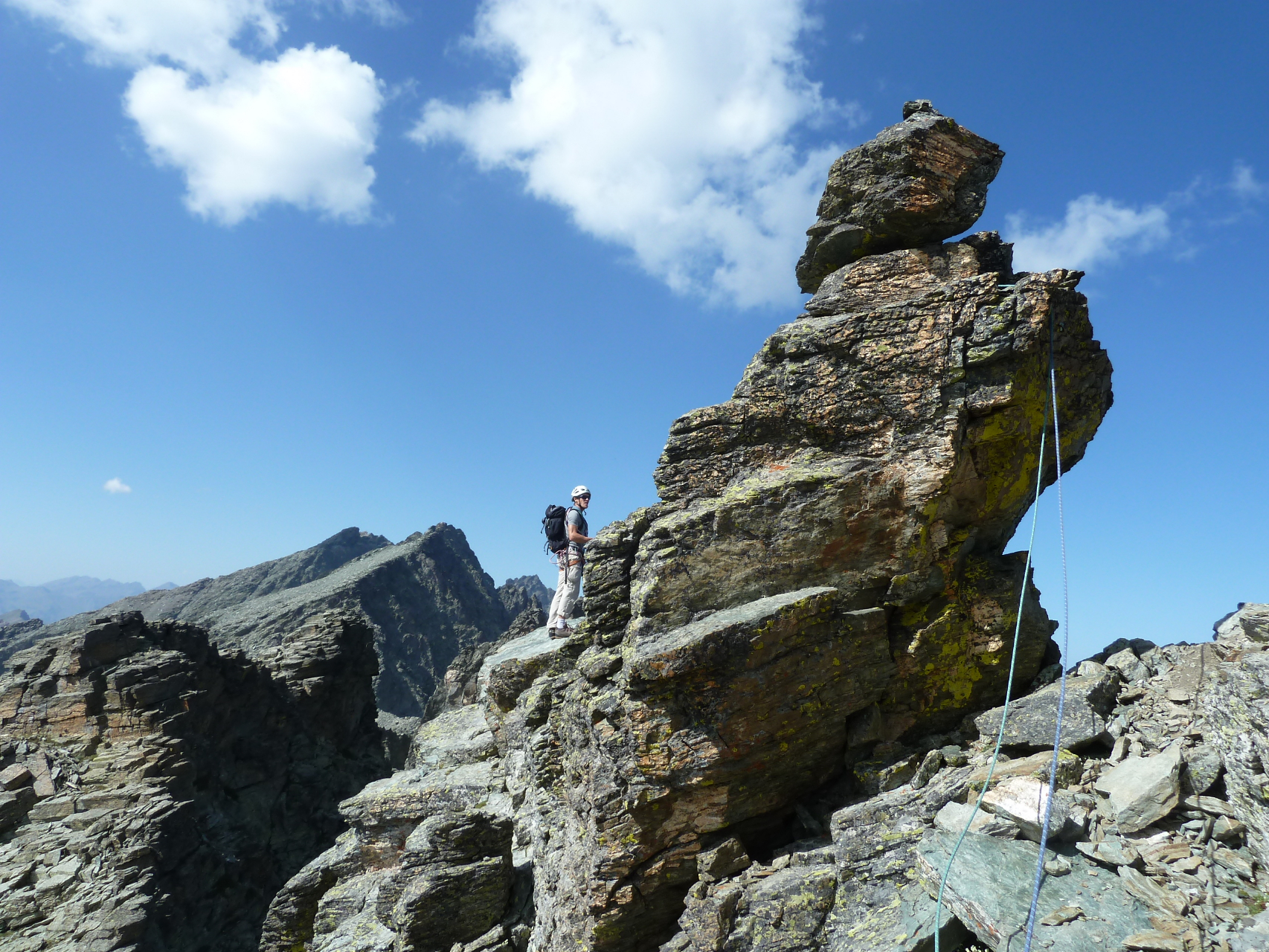 grimpe arete queyras