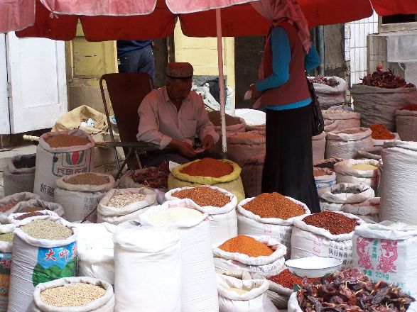 marché de kashgar
