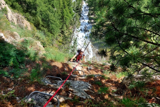 escalade sur barreaux